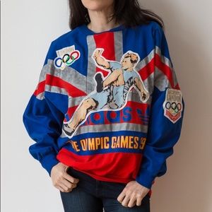 RARE Vintage ADIDAS 1988 London Olympics Sweater